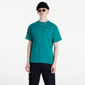 Nike Sportswear Solo Swoosh Ss Knit Top Mystic Green/White