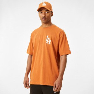 New Era LA Dodgers Logo Brown Oversized T-Shirt Brown