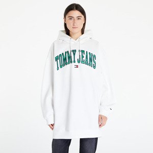Tommy Jeans Collegiate Logo Dress White