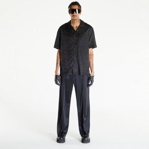 Han Kjøbenhavn Jacquard Summer Shirt Short Sleeve Black