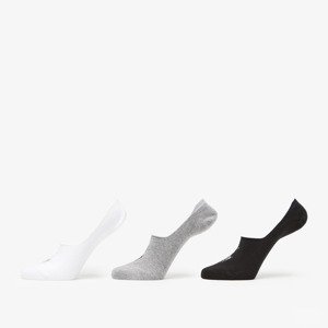 Polo Ralph Lauren Invisible Socks 3-Pack Black/ Grey/ White