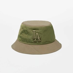 New Era Los Angeles Dodgers Multi Texture Tapered Bucket Hat New Olive