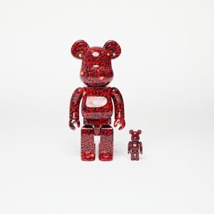 Medicom Toy BE@RBRICK Amplifier Red 100% & 400% Set Red
