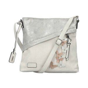 Rieker női táska - törtfehér/ezüst